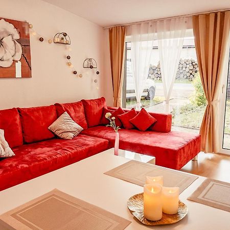 W5 - Urlaubsmagie - Wohnung Mit Grill, Terrasse & Pool Lichtenhain  Buitenkant foto